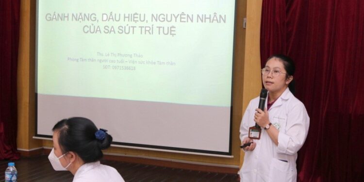 Cứ 3 người cao tuổi thì có 1 người tử vong vì sa sút trí tuệ