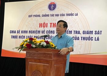 Hội thảo chia sẻ kinh nghiệm về công tác kiểm tra, giám sát thực hiện Luật Phòng chống tác hại (PCTH) thuốc lá