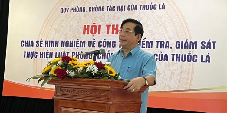 Hội thảo chia sẻ kinh nghiệm về công tác kiểm tra, giám sát thực hiện Luật Phòng chống tác hại (PCTH) thuốc lá