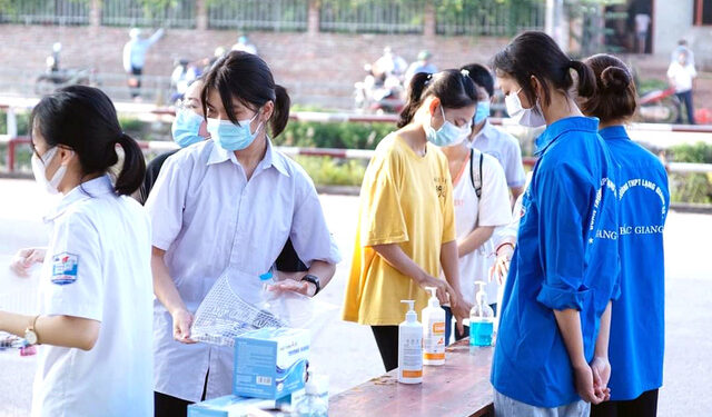 Trên 90% học sinh THPT ở Bắc Giang đã tiêm vaccine phòng COVID-19