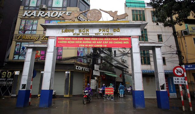 Hà Nội điều chỉnh cấp độ dịch, ‘chuyển màu’ nhiều xã/phường, Phú Đô vọt sang ‘màu đỏ’