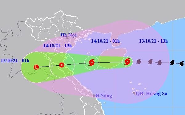Tin áp thấp nhiệt đới khẩn cấp; cảnh báo mưa lớn, lũ quét, sạt lở đất