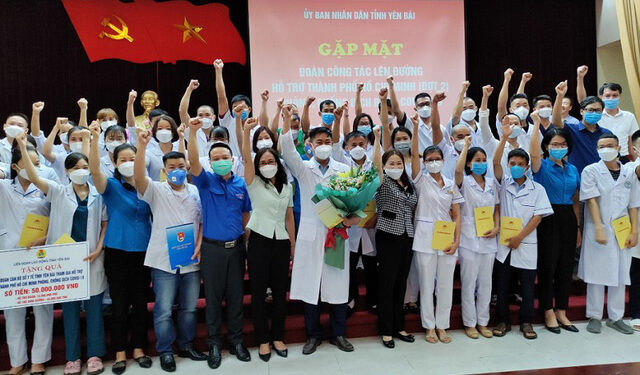 Lần thứ 9, Yên Bái cử thầy thuốc vào Nam chống dịch