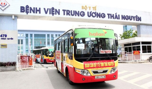 BV Trung ương Thái Nguyên cử cán bộ luân phiên vào T.P Hồ Chí Minh hỗ trợ chống dịch