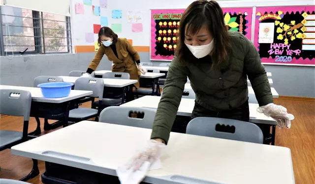 Hà Nội hướng dẫn phòng chống COVID-19 khi học sinh trở lại trường