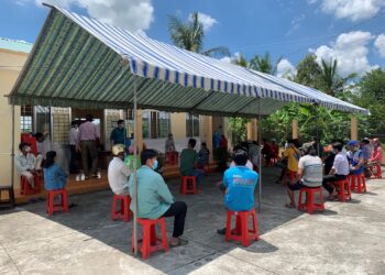 Tiền Giang: xiết chặt các biện pháp chống dịch tại huyện Chợ Gạo, tỉnh Tiền Giang