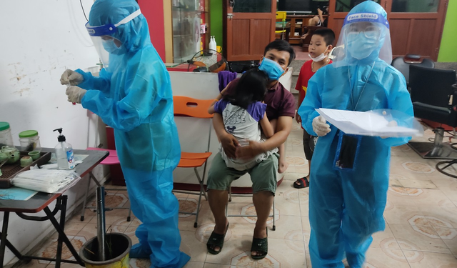 Chùm COVID-19 ở Hà Nam chưa giảm, riêng TP Phủ Lý có 450 F0