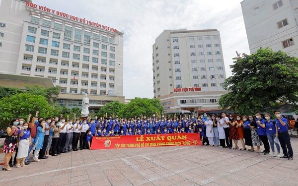 239 cán bộ, Giảng viên, sinh viên Học viện Y – Dược học cổ truyền Việt Nam tiếp sức Thành phố Hồ Chí Minh phòng, chống dịch COVID-19