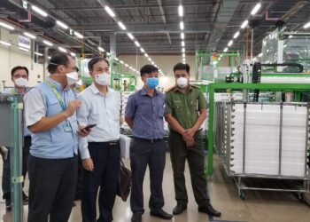 Kiểm tra tình hình phòng, chống dịch tại Khu Công nghệ cao TP.HCM