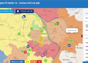 Hà Nội ra mắt bản đồ thông tin dịch tễ COVID-19