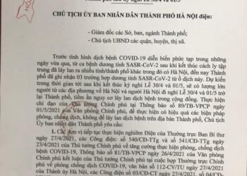 Hà Nội yêu cầu người dân khai báo y tế khi quay trở lại thành phố sau kỳ nghỉ lễ