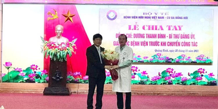 Ông Dương Thanh Bình được bổ nhiệm làm Giám đốc Sở Y tế Quảng Bình